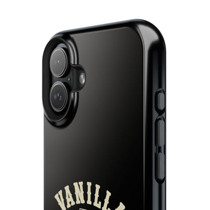 Black w/Ivory Logo lmpact-Resistant Phone Cases