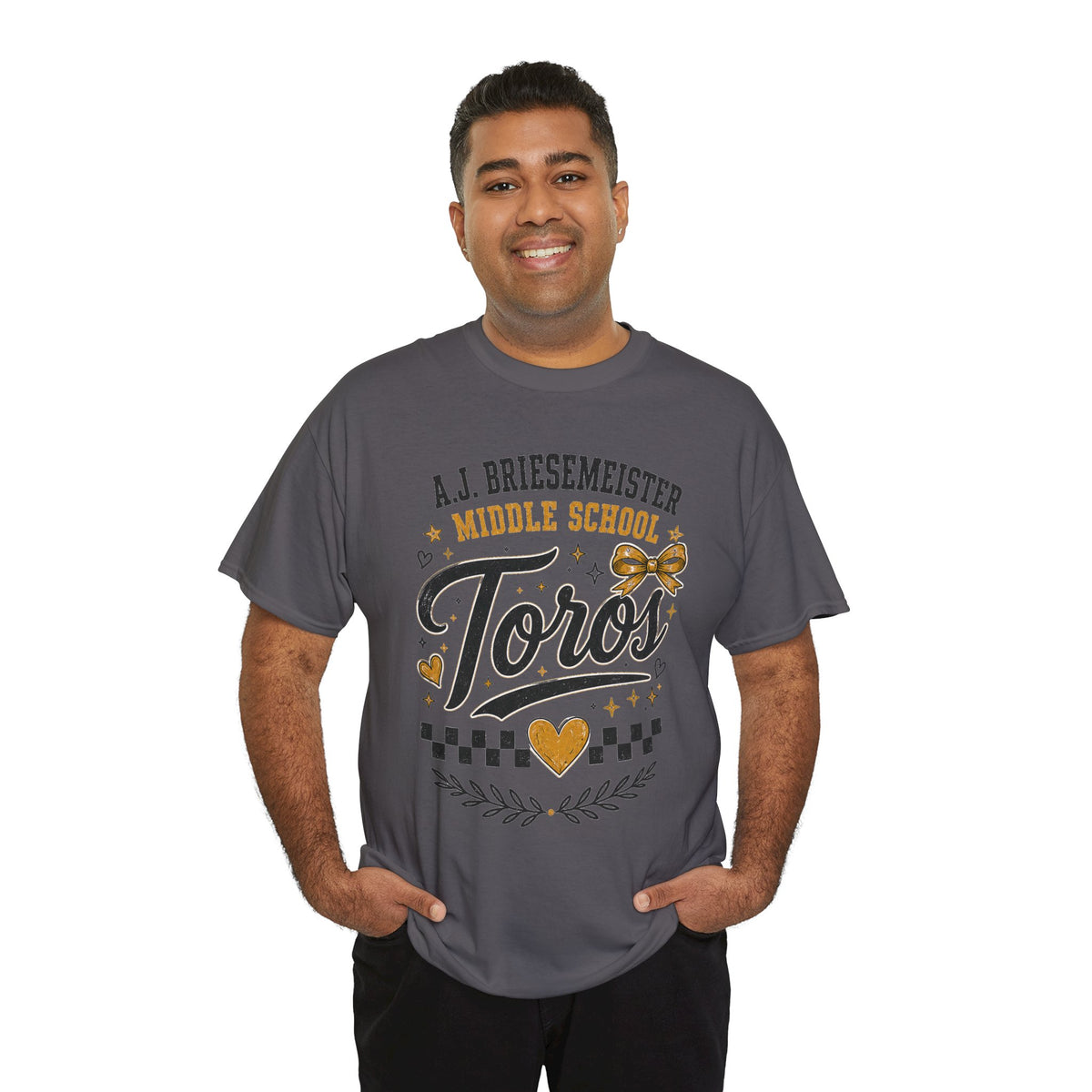 Toros Middle School Tee — L.J. Briesemaster School Spirit Shirt