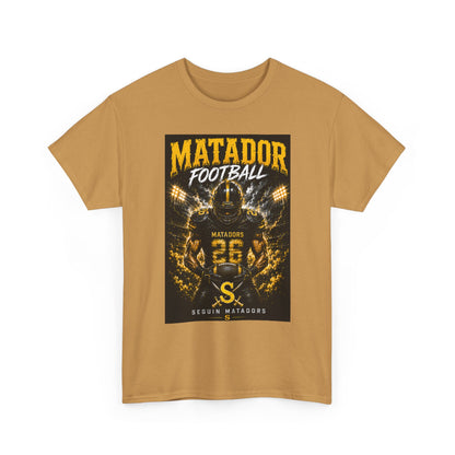 Matador Football Team Tee — Vintage Helmet Graphic Jersey Shirt
