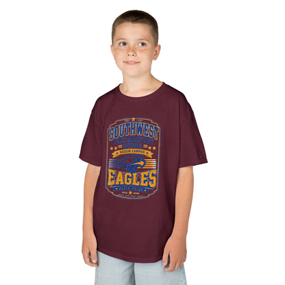 Kids T-Shirt — Southwest Preparatory School Eagles Mascot Tee