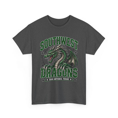 Southwest Dragons T-Shirt — San Antonio Texas Green Dragon Graphic Tee