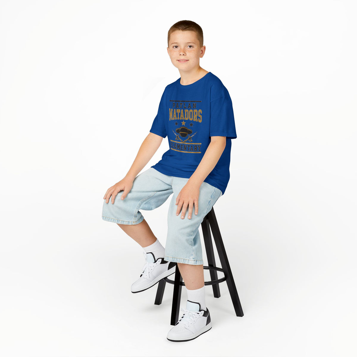 Patlan Matadors Elementary Kids T‑Shirt — School Spirit Tee