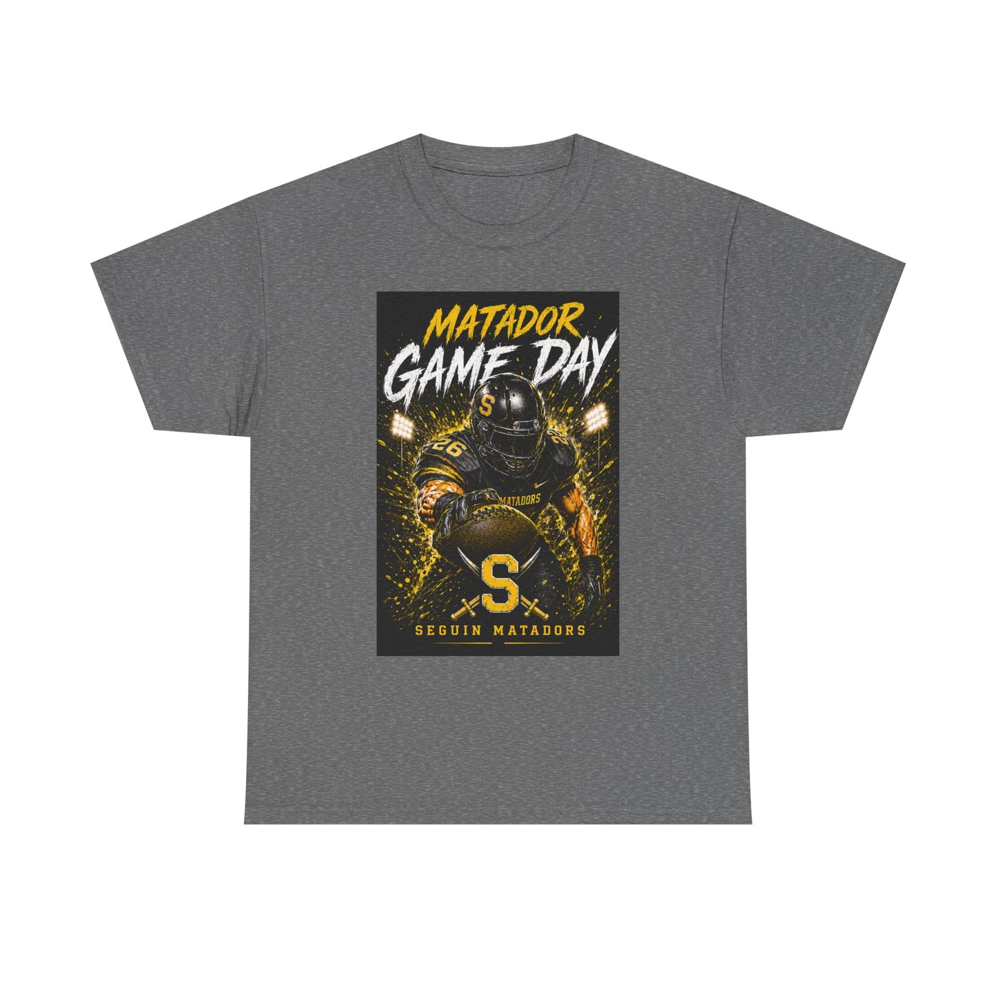 Matador Game Day T-Shirt — Seguin Matadors Football Fan Tee