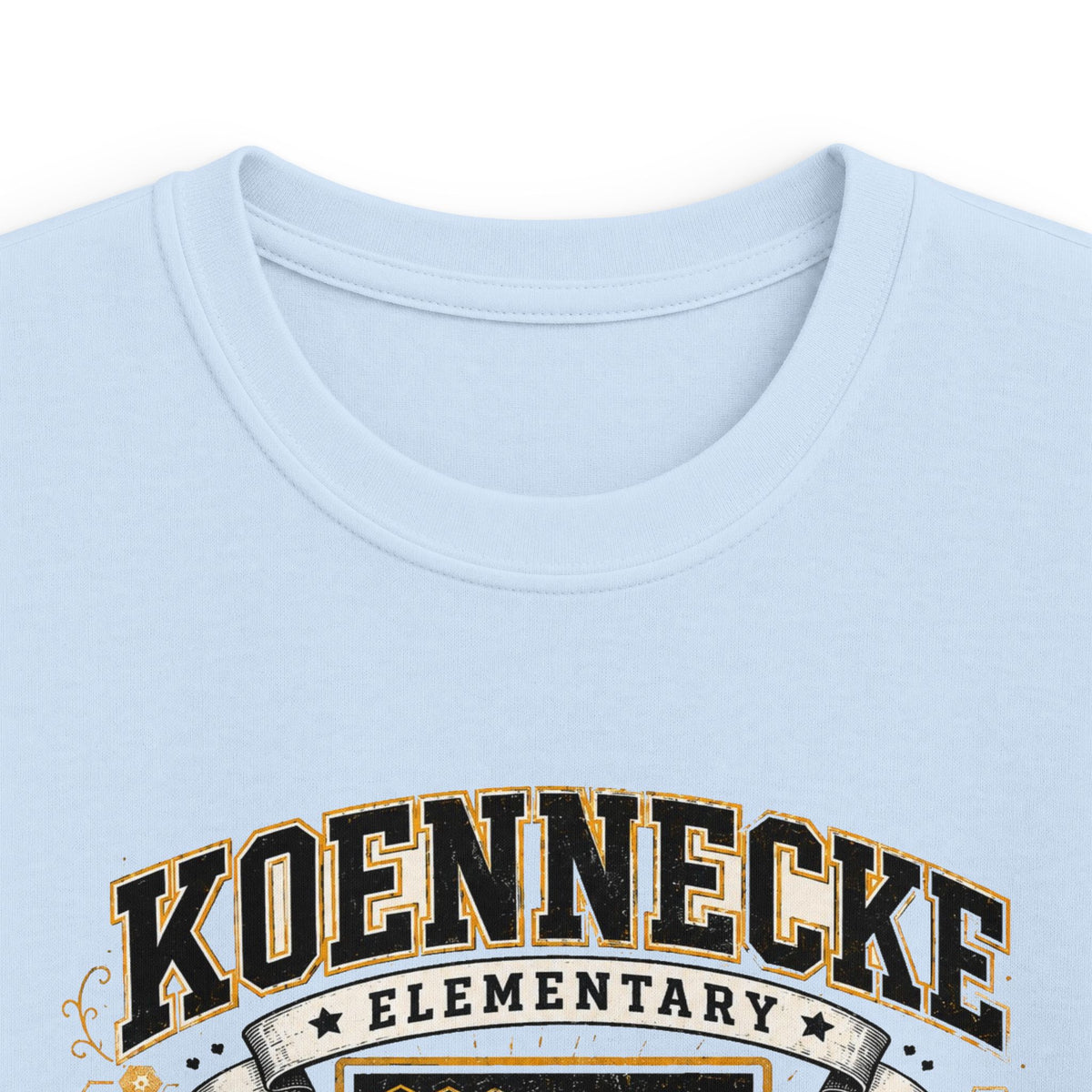 Fifth Grade Kids Tee - 'Koennecke Elementary Top of the Hive' School Spirit Shirt