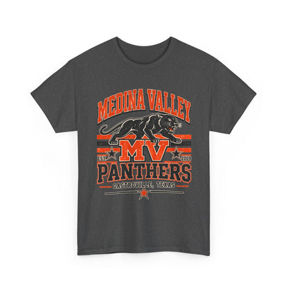 Medina Valley Panthers MV Castrovile Texas T-Shirt