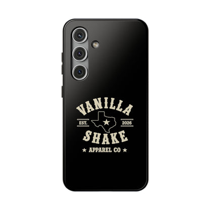 Black w/Ivory Logo lmpact-Resistant Phone Cases