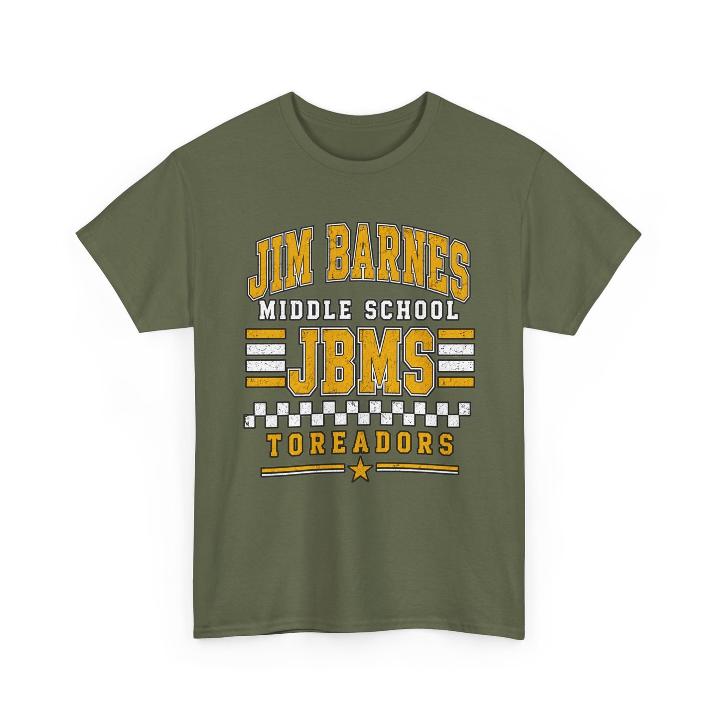 Jim Barnes Middle School JBMS Toreadors T-Shirt