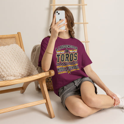 Toros Middle School Tee — A.J. Briesemeister School Spirit T-Shirt