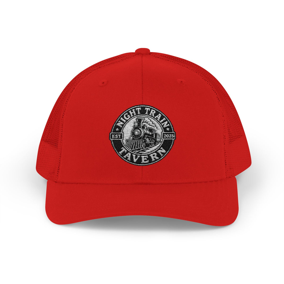 Night Train Tavern Trucker Cap-Embroidery