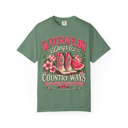 Watermelon Days & Country Ways T-Shirt