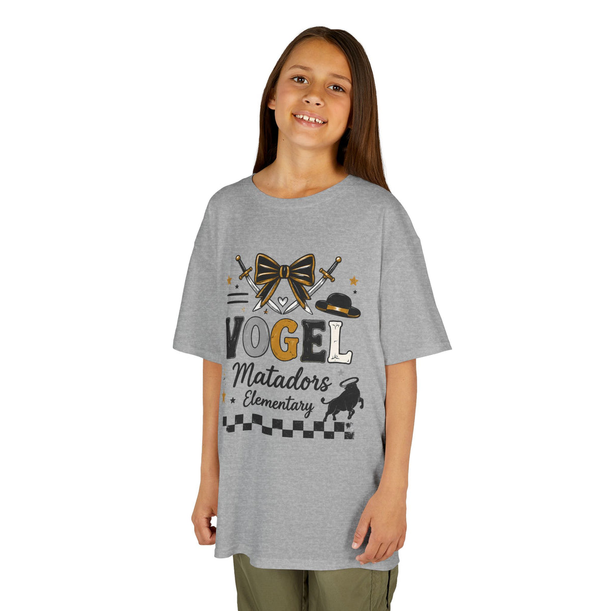 Matadors Elementary Kids T‑Shirt — "Vogel" School Spirit Tee