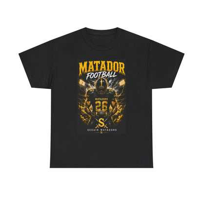 Matador Football Team Tee — Vintage Helmet Graphic Jersey Shirt