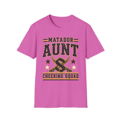 Matador Aunt T-Shirt — Cheer Squad Supporter Tee