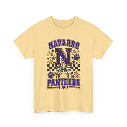 Navarro Panthers N Cheer T-Shirt — School Spirit Cheerleader Tee