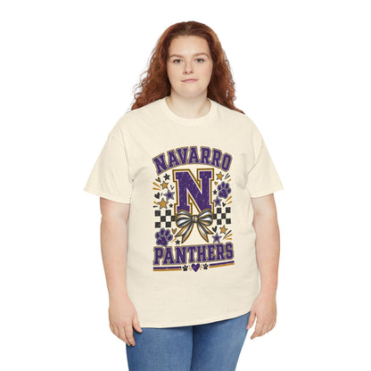 Navarro Panthers N Cheer T-Shirt — School Spirit Cheerleader Tee