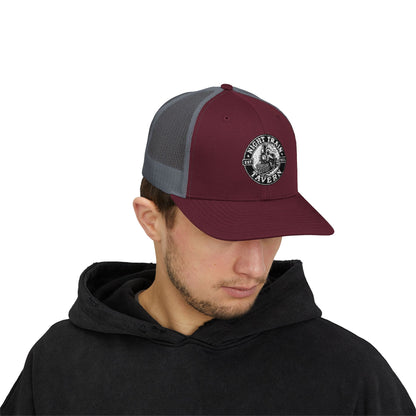 Night Train Tavern Trucker Cap-Embroidery
