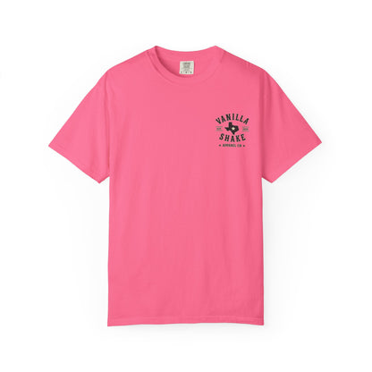 Mr. & Mrs. Shake Logo 2 - Unisex Garment-Dyed T-shirt