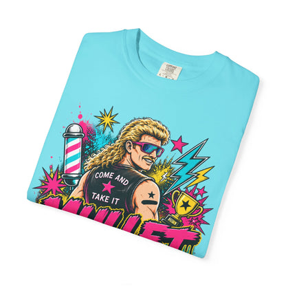 Mullet Championship T-Shirt — "Business in the Front, Party in the Back" Retro Graphic Tee