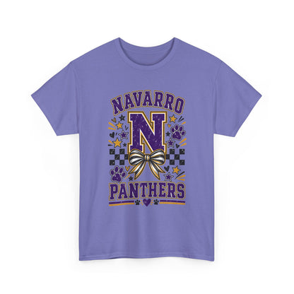 Navarro Panthers N Cheer T-Shirt — School Spirit Cheerleader Tee