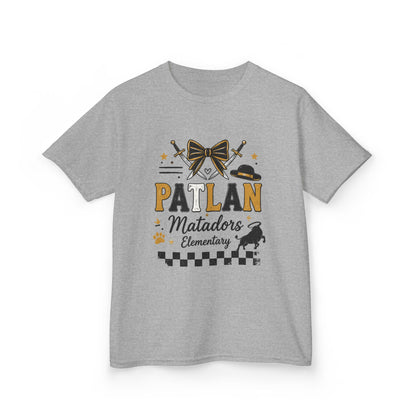 Patlan Matadors Elementary Kids T-Shirt — School Spirit Tee