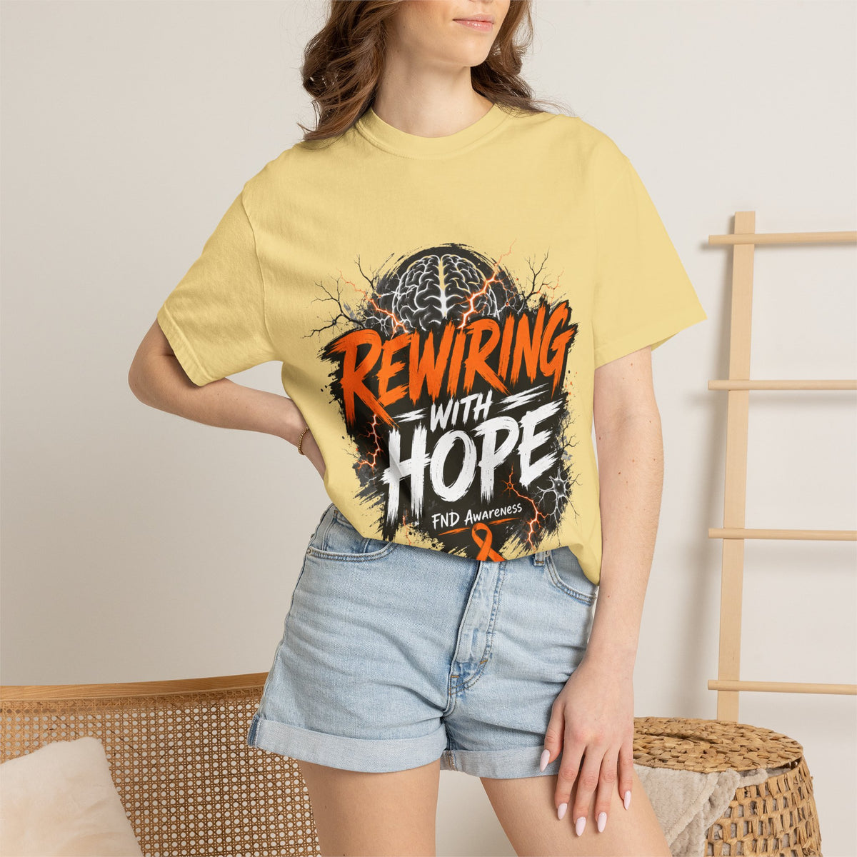 FND Rewiring Unisex Garment-Dyed T-shirt