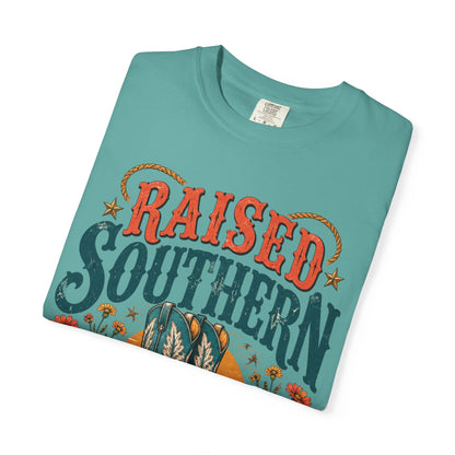 Raised Southern T-Shirt — Gonzales, Texas Retro Western Tee