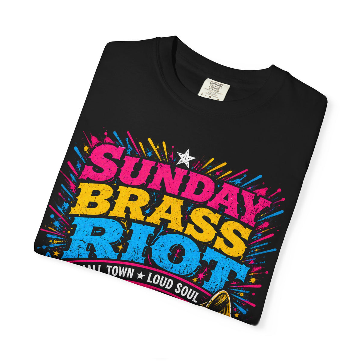 Sunday Brass Riot T‑Shirt — Gonzales Texas Band Tee