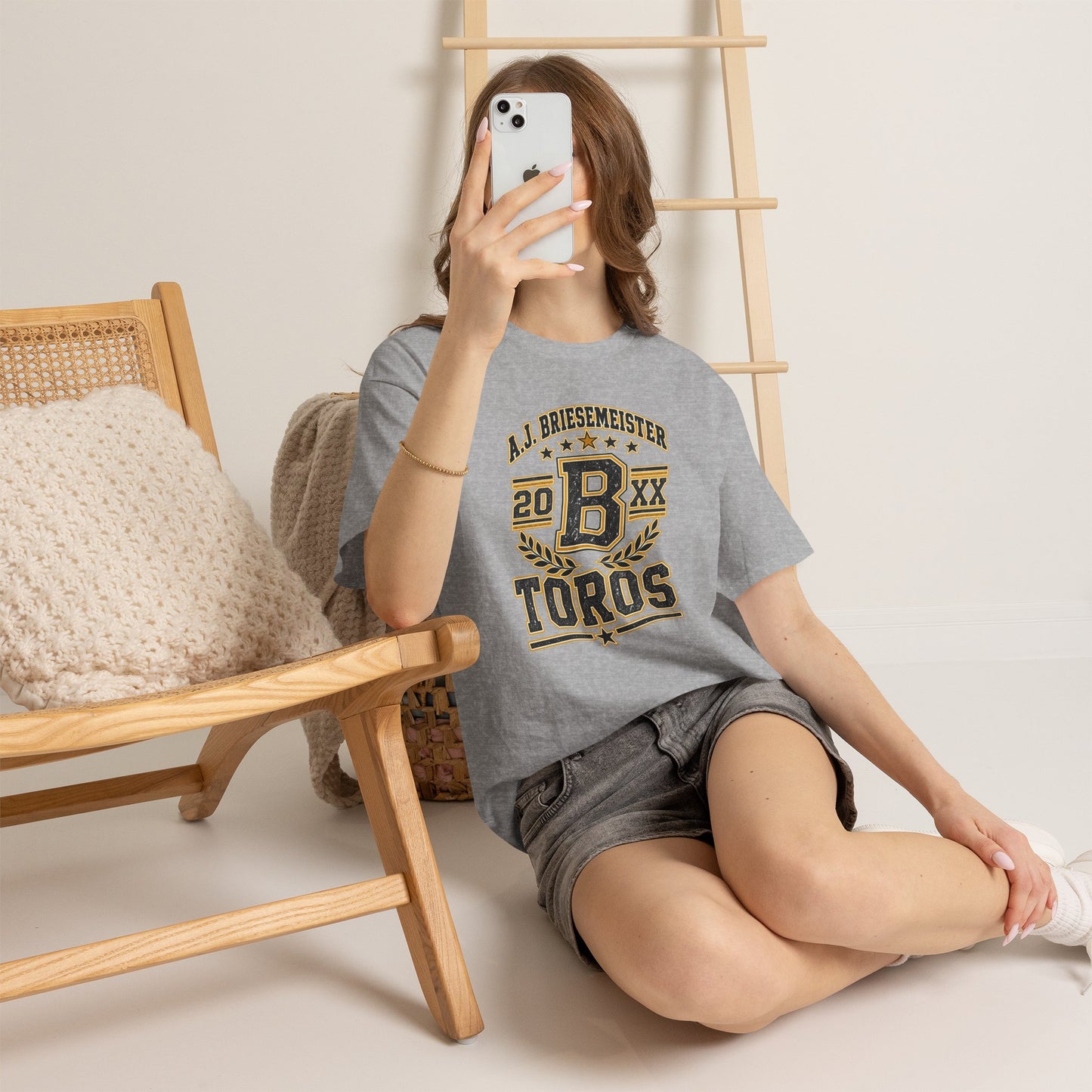 Toros Sports Crest Tee — A.J. Briesemeister Vintage Athletic Shirt