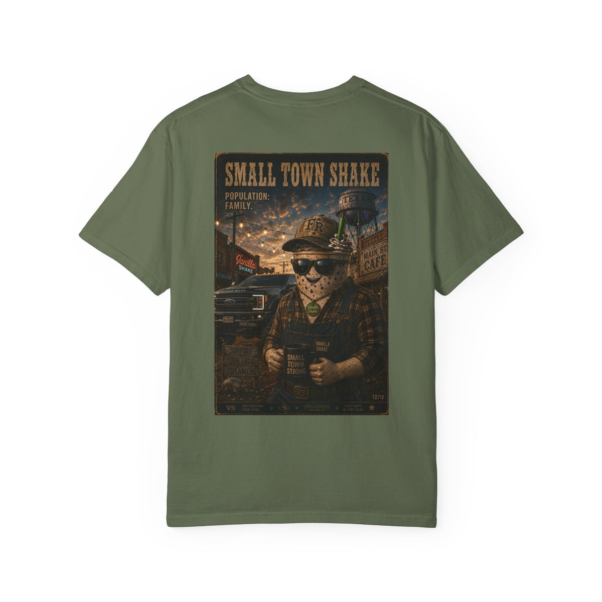 Ladies Small Town Shake T-shirt