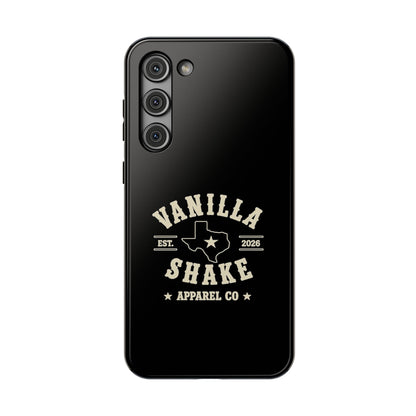 Black w/Ivory Logo lmpact-Resistant Phone Cases