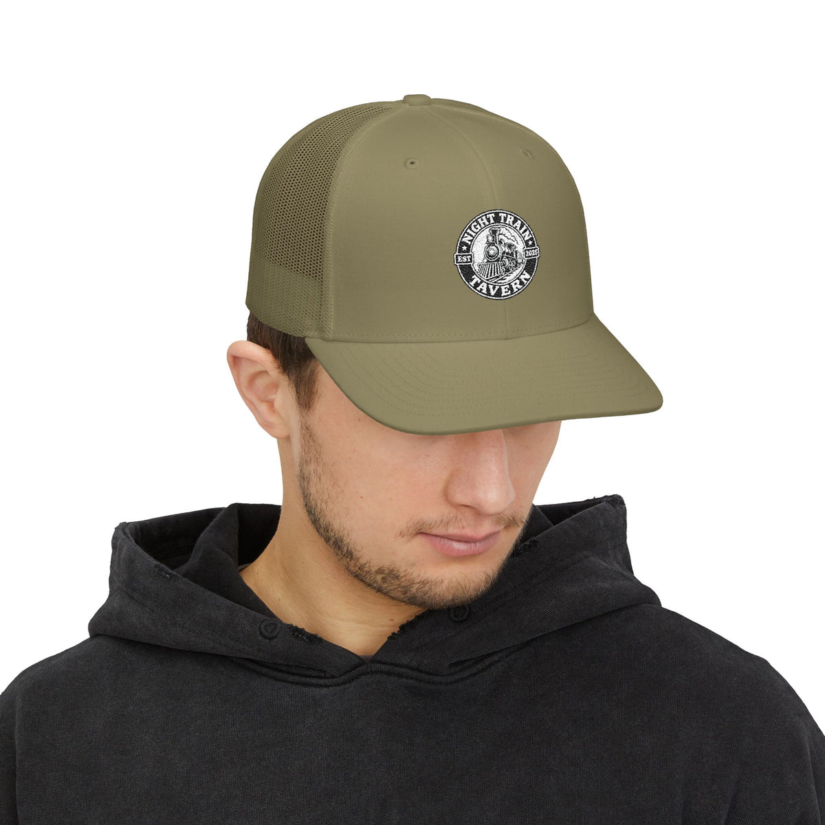 Night Train Tavern Richardson 112 Trucker Cap-Embroidery