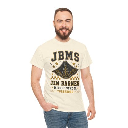 Jim Barnes Middle School JBMS Tornadoes T-Shirt — School Spirit Tee