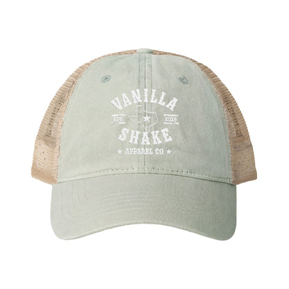 Women's Washed Mesh-Back Cap
