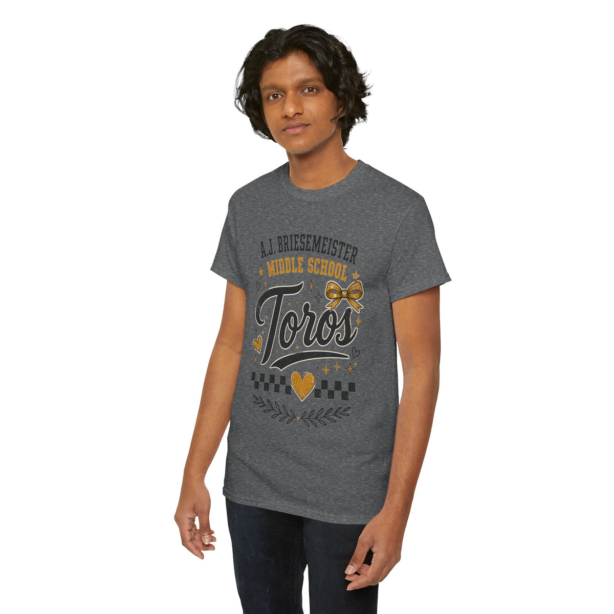 Toros Middle School Tee — L.J. Briesemaster School Spirit Shirt