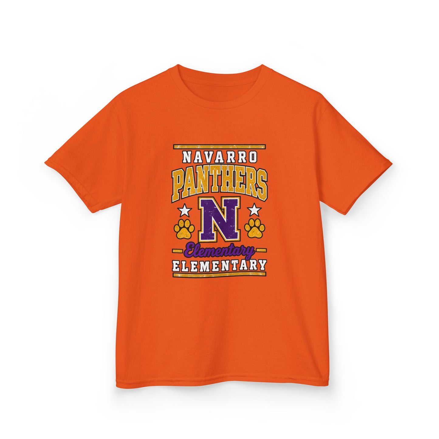 Navarro Panthers Kids T-Shirt — 'N' Elementary School Spirit Tee