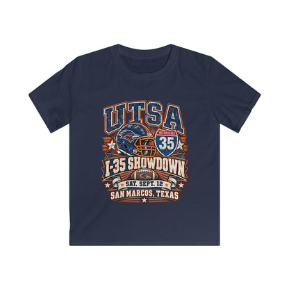 UTSA I‑35 Showdown Kids T‑Shirt — San Marcos Football Game Tee