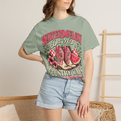 Watermelon Days & Country Ways T-Shirt