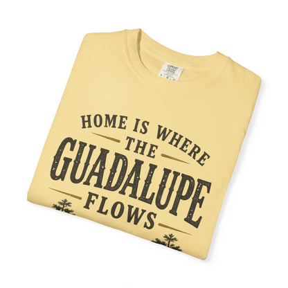 Guadalupe River T-Shirt — "Home Is Where The Guadalupe Flows" Vintage Outdoors Tee