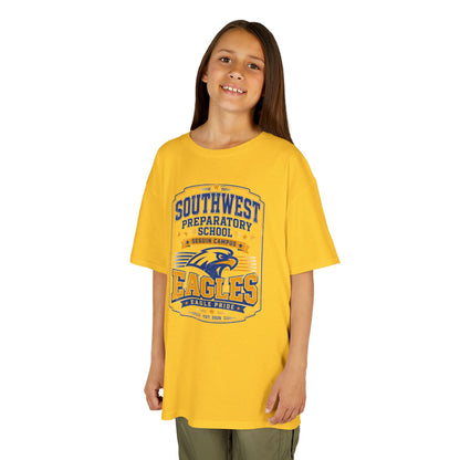 Kids T-Shirt — Southwest Preparatory School Eagles Mascot Tee