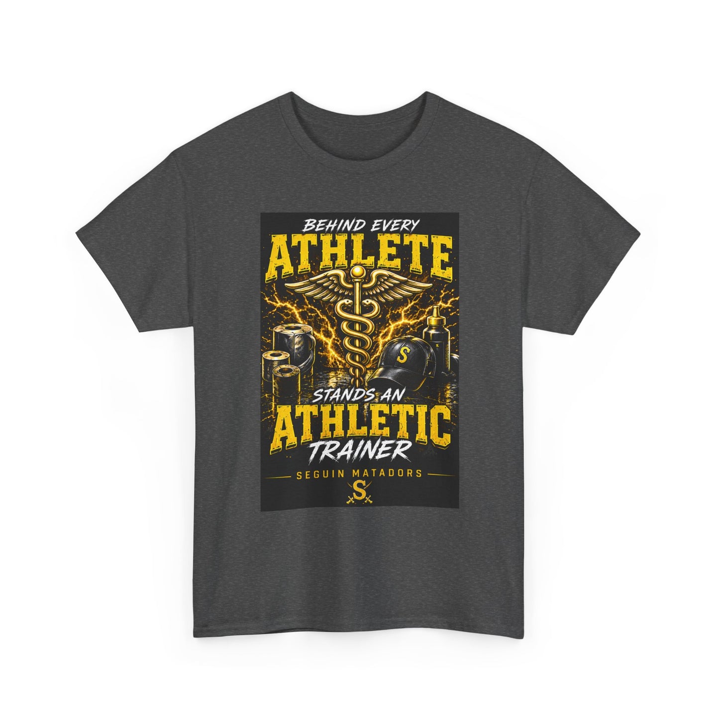 Athletic Trainer T‑Shirt — "Behind Every Athlete Stands an Athletic Trainer" Motivational Tee