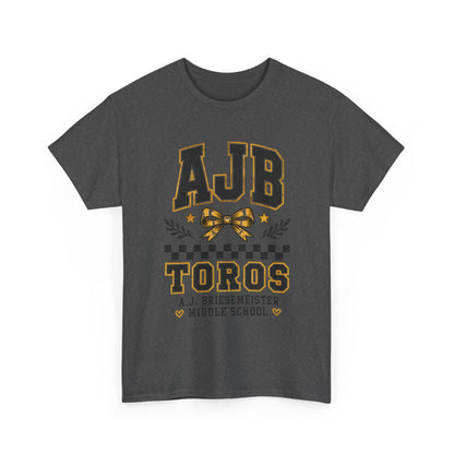 AJB Toros Middle School T-Shirt — AJ Bresemeister School Spirit Tee