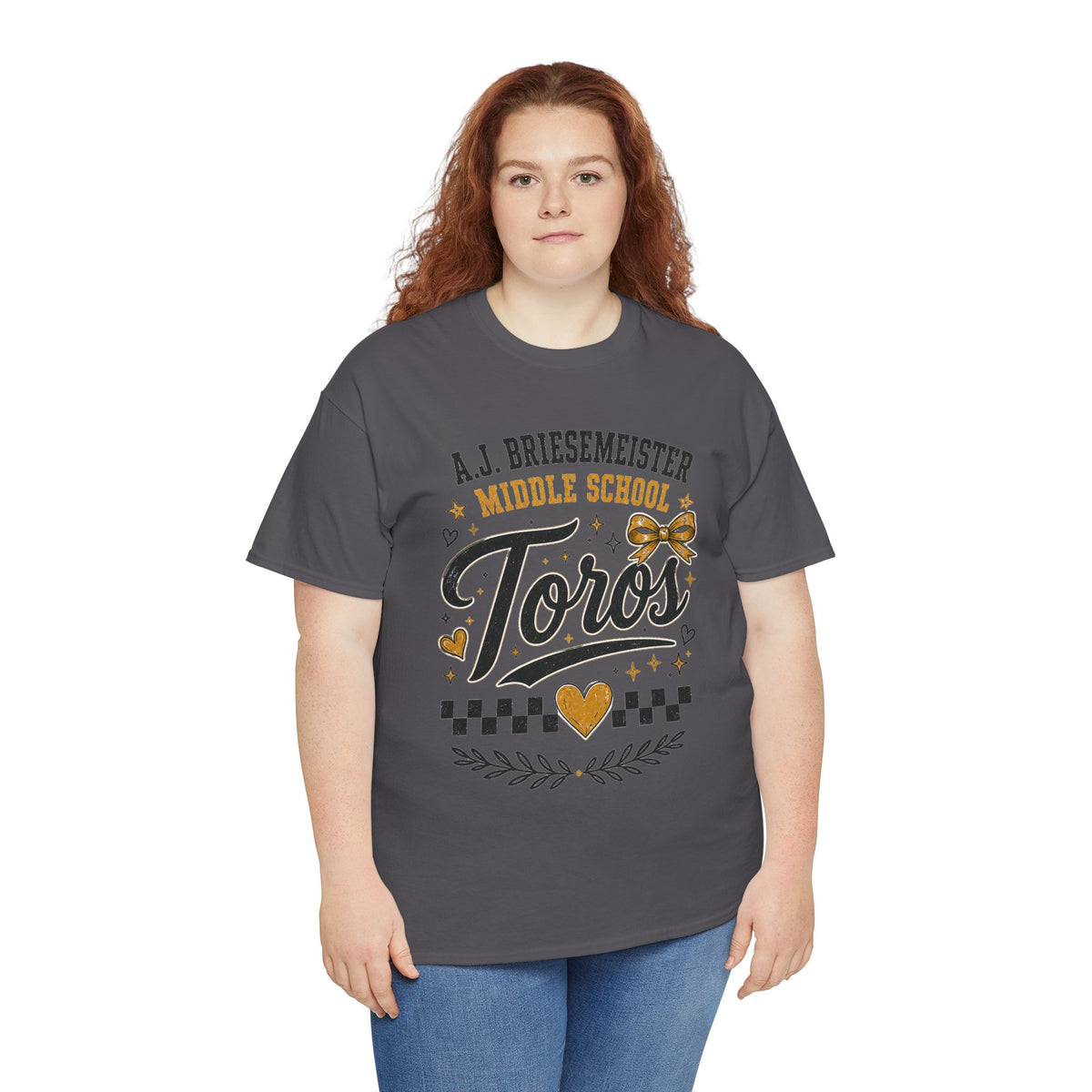 Toros Middle School Tee — L.J. Briesemaster School Spirit Shirt