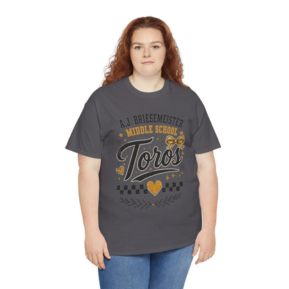 Toros Middle School Tee — L.J. Briesemaster School Spirit Shirt