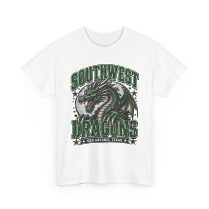 Southwest Dragons T-Shirt — San Antonio Texas Green Dragon Graphic Tee