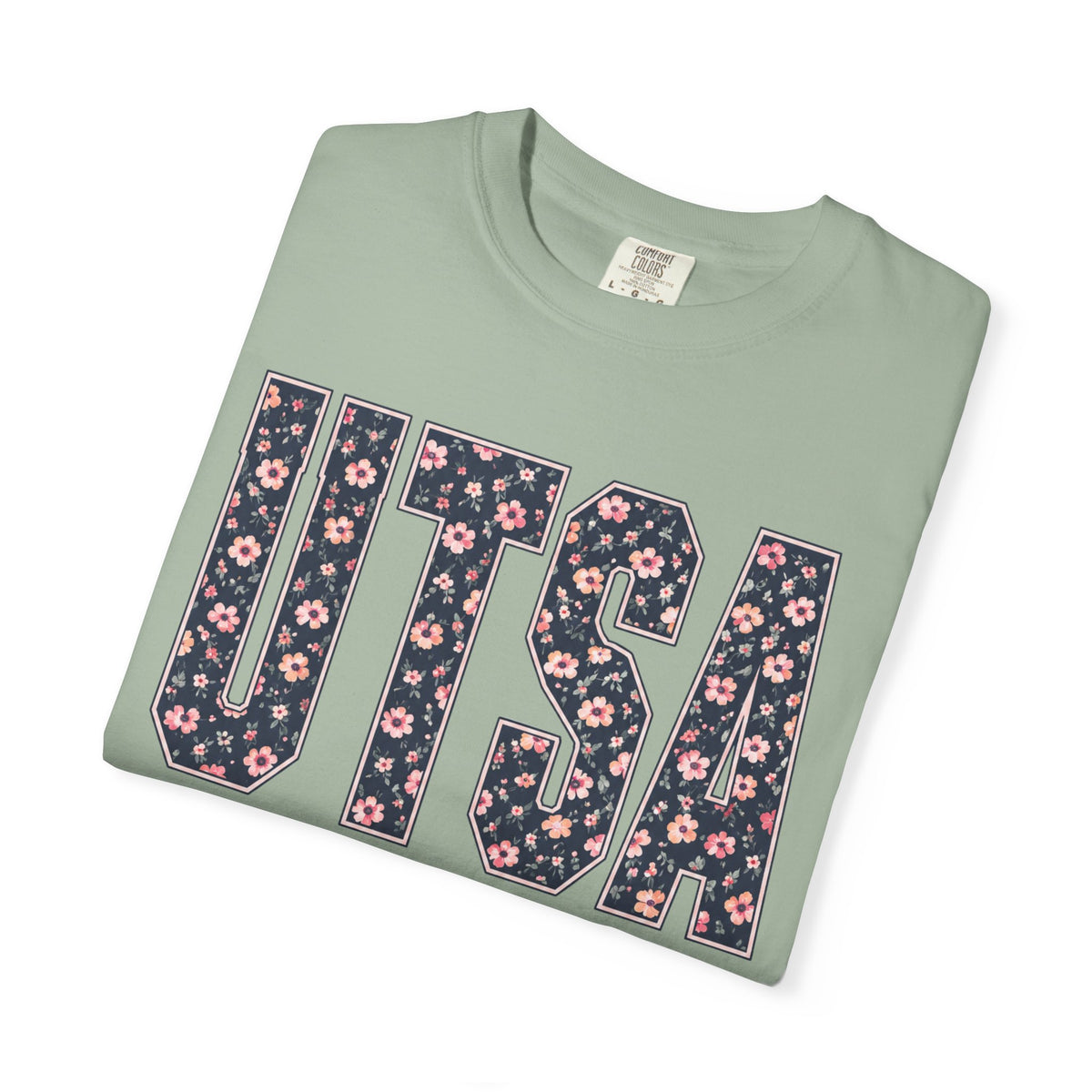 UTSA Floral Logo T‑Shirt — UT San Antonio Collegiate Tee