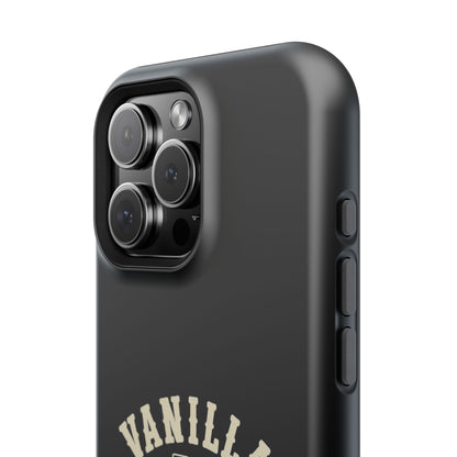 Black w/Ivory Logo lmpact-Resistant Phone Cases