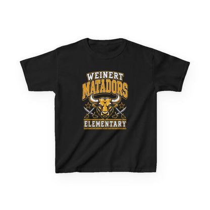 Weinert Matadors Elementary Kids T-Shirt — School Mascot Tee