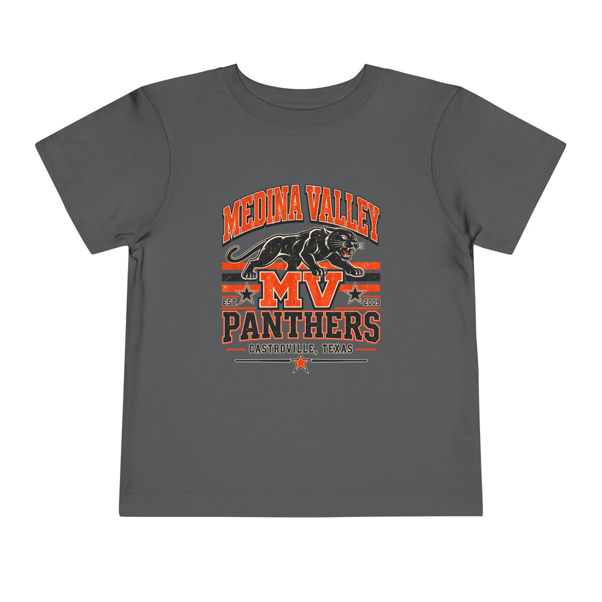Toddler Tee — Medina Valley Panthers MV Football Team Shirt (Castroville, Texas)