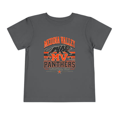 Toddler Tee — Medina Valley Panthers MV Football Team Shirt (Castroville, Texas)