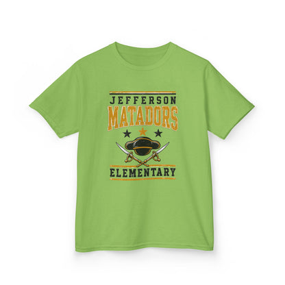 Jefferson Matadors Elementary Kids T-Shirt — School Spirit Tee